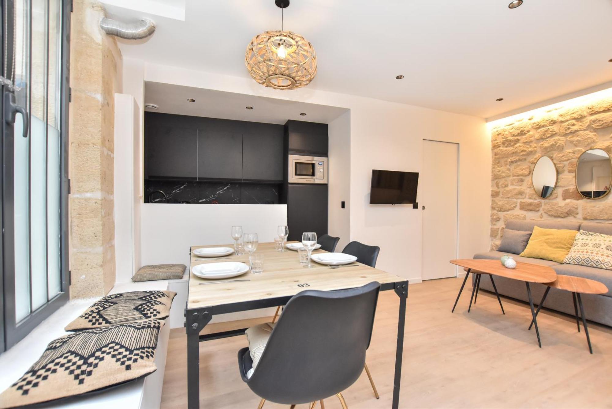 פריז Cozy Apartment - 1Br-4P - Sentier מראה חיצוני תמונה