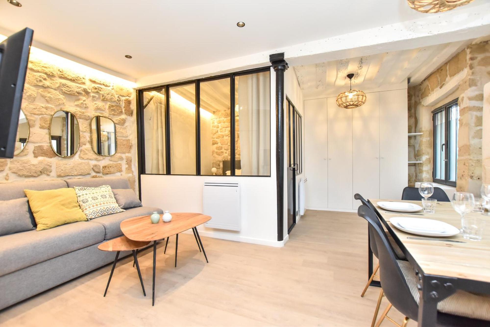 פריז Cozy Apartment - 1Br-4P - Sentier מראה חיצוני תמונה