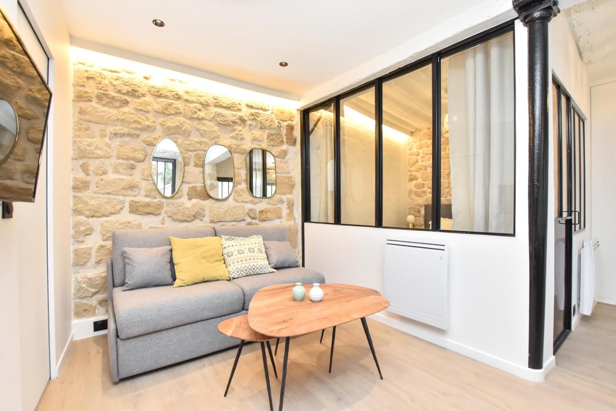 פריז Cozy Apartment - 1Br-4P - Sentier מראה חיצוני תמונה